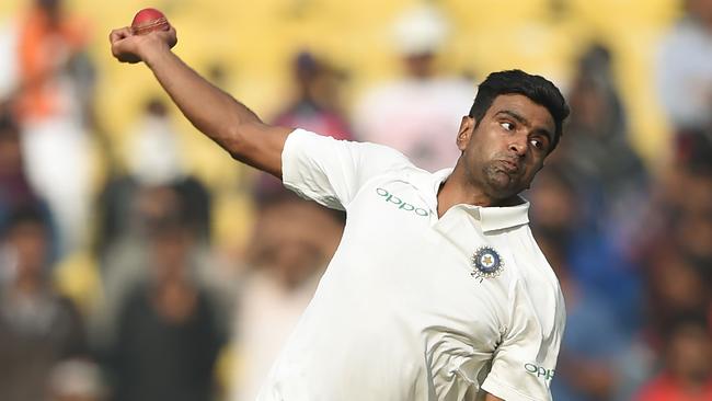 Ravichandran Ashwin performs at home and overseas. Picture: AFP