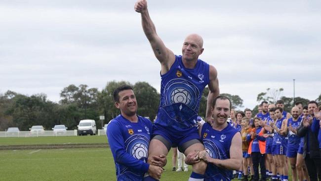 Mt Barker legend Simon Nunan. Picture: Mt Barker Football Club