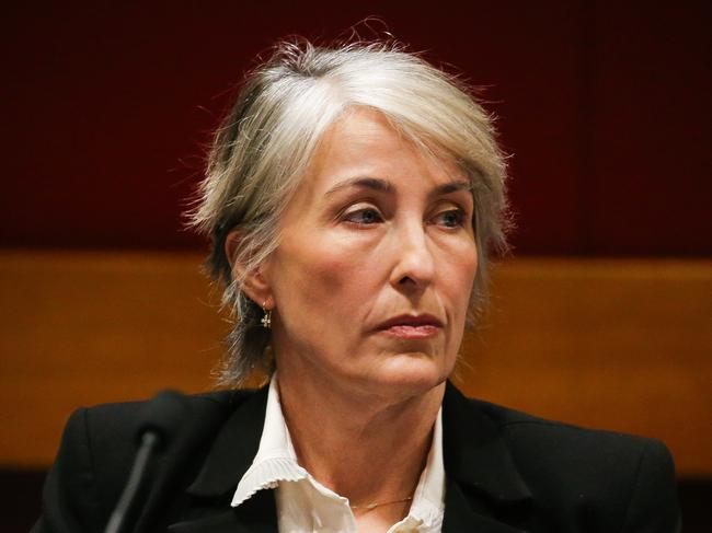 SYDNEY, AUSTRALIA : NewsWire Photos - SEPTEMBER 04 2024;  Sally Dowling SC, the NSW Director of Public Prosecutions during the NSW Budget Estimates at Parliament House in Sydney. Picture: NewsWire / Gaye Gerard