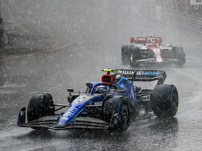 Nicholas Latifi’s Williams has struggled to improve from his 2021 form, as the only driver yet to obtain a point in 2022. Picture: ANP via Getty Images