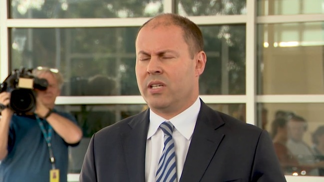 Frydenberg pledges $100 bill infrastructure funding, 1.25 million new jobs