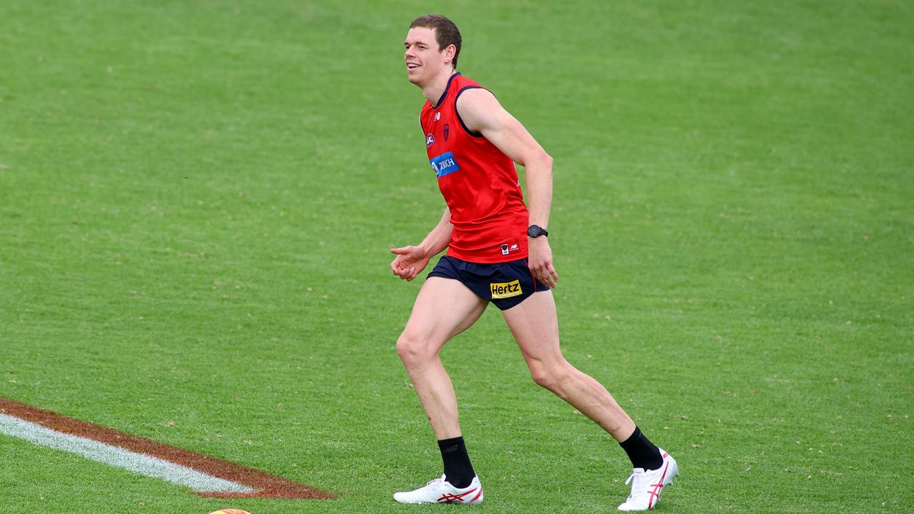 AFL 2023; Melbourne captain Max Gawn looks ready to retur Gold Coast