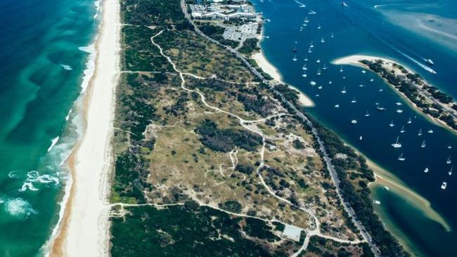 The Spit master plan process - a new aerial shot of Federation Walk.