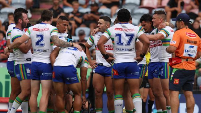 Canberra’s horror start to the year keeps getting worse with Jack Wighton facing up to three matches on the sidelines after he was charged by the match review committee. Picture; Scott Gardiner/Getty Images