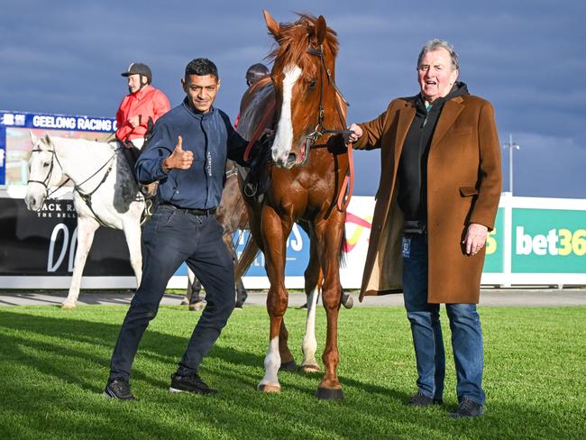 Denis Pagan after Georgie Get Mad won during the week. Picture: Getty Images