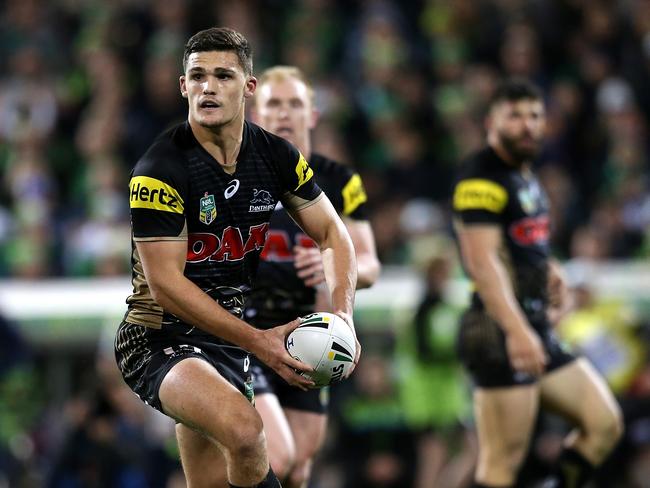 It’s easy to forget that Panthers half Nathan Cleary is still only 19. Picture Kym Smith