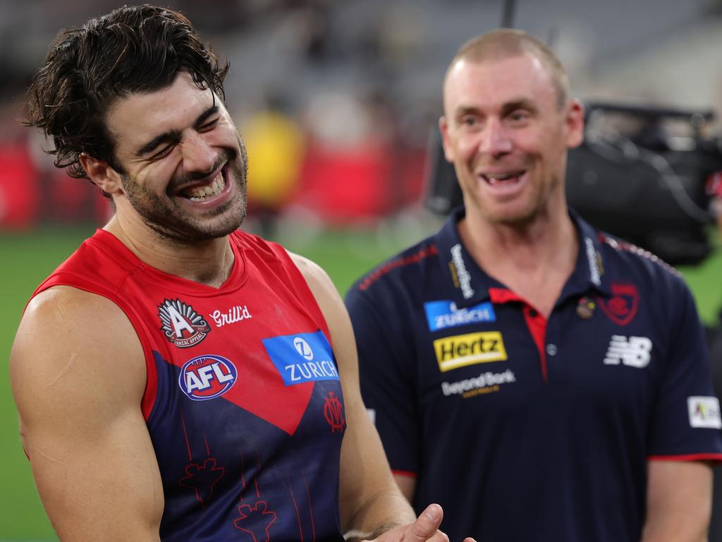 Christian Petracca is in a good spot at the football club right now. Picture: Getty Images