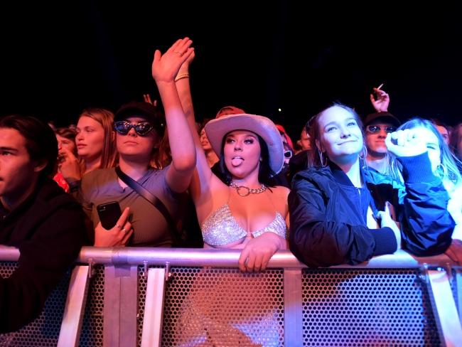 The crowd at Groovin The Moo 2019 in Canberra. Photo: Tracey Nearmy/Getty Images