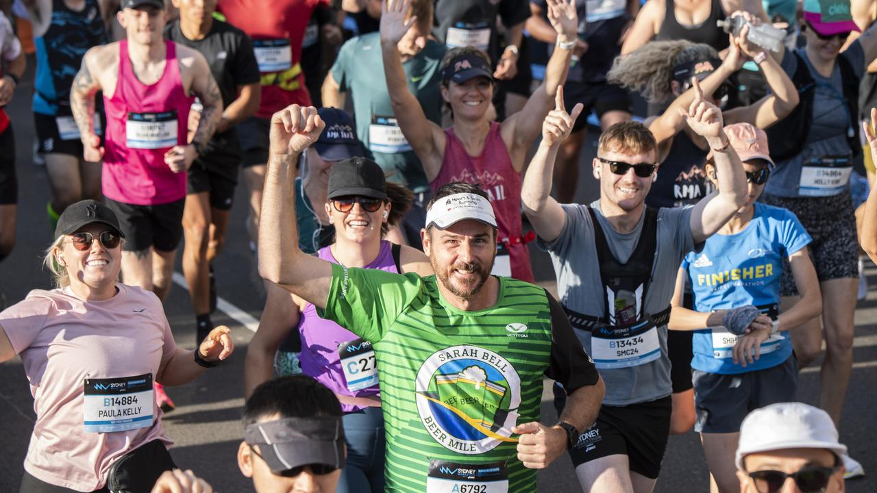 The Sydney Marathon will be held on September 15. Picture: NewsWire/ Monique Harmer