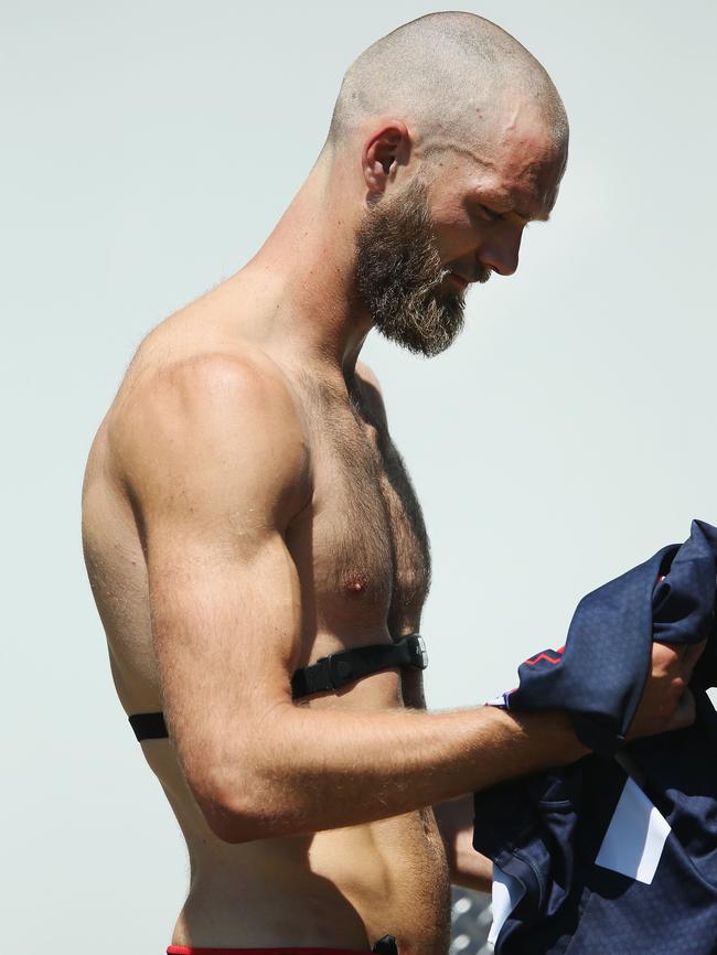 Max Gawn has dropped 8kgs over the off-season. Picture: Getty