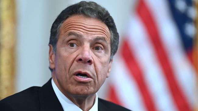 In a report by the New York attorney general,Andrew Cuomo was accused of harassing 11 women. Picture: AFP