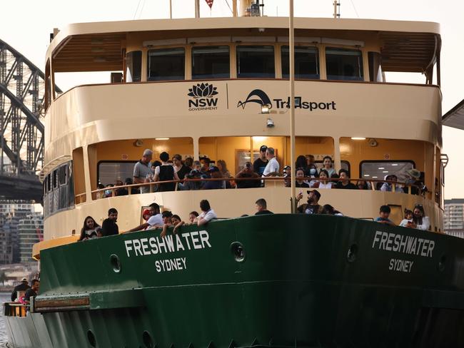 Manly ferries could be “dressed up” to support Sydney WorldPride 2023 and attract festival visitors to the northern beaches. Picture: David Swift