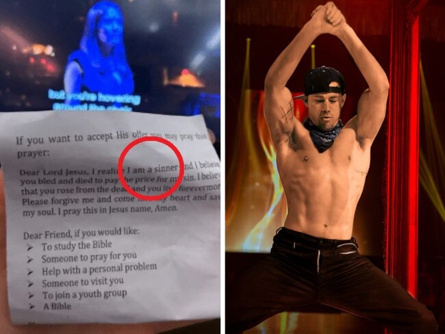As Jess* settled into her seat for her flight from Bali to Sydney, all she anticipated was a few hours of entertainment while watching Magic Mike’s Last Dance.