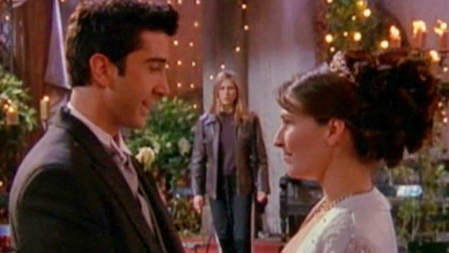 Friends Ross and Emily s wedding had a big mistake news .au