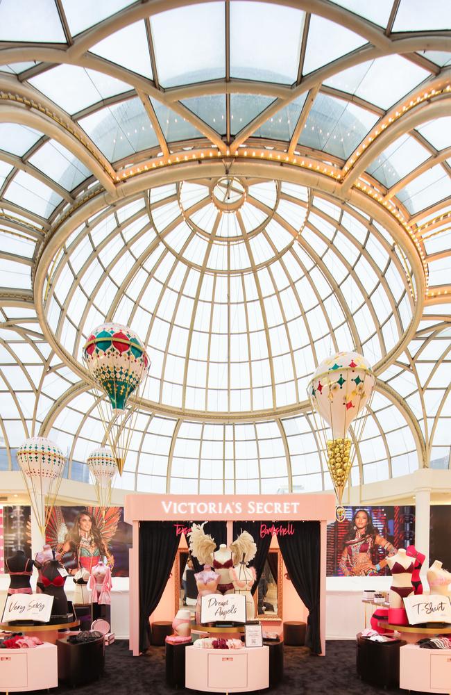 The first-look at Victoria's Secret’s pop-up store at Chadstone Shopping Centre. The retailer will unveil its full-scale store on November 29. Picture: Supplied