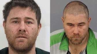 Homeless man Benjamin McCartin faced trial on Tuesday for the murder of Ricky Rowlands. Picture: Victoria Police.