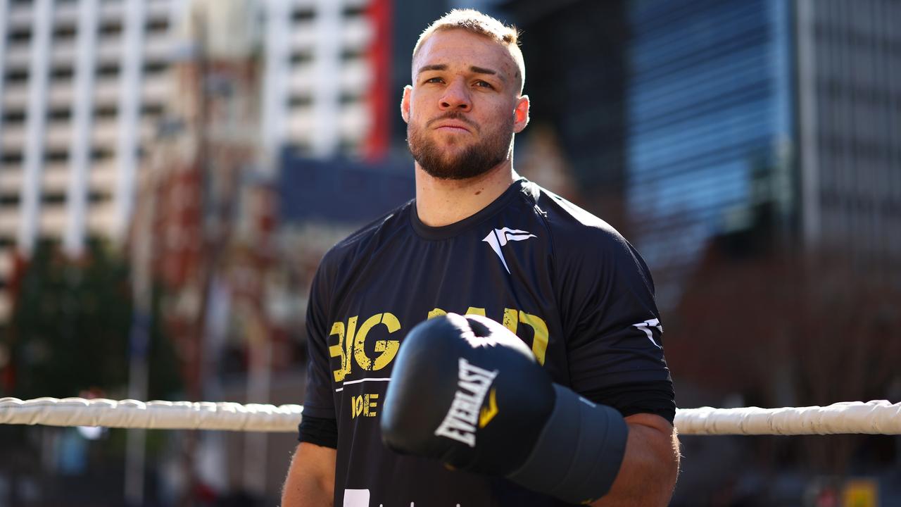 Joe Goodall has a chance to step out from the “darkness” if he can take down Justis Huni. Photo: Getty Images