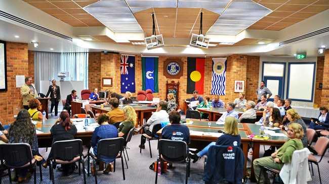 Lismore Flood charrette day 1. Picture: Terra Sword