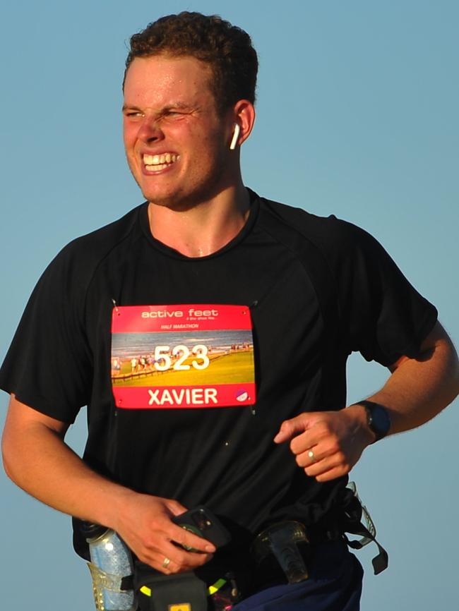 Xavier O'Grady died on October 2, 2022, from sudden cardiac arrest at the finish line of the Melbourne half marathon. Picture: Supplied