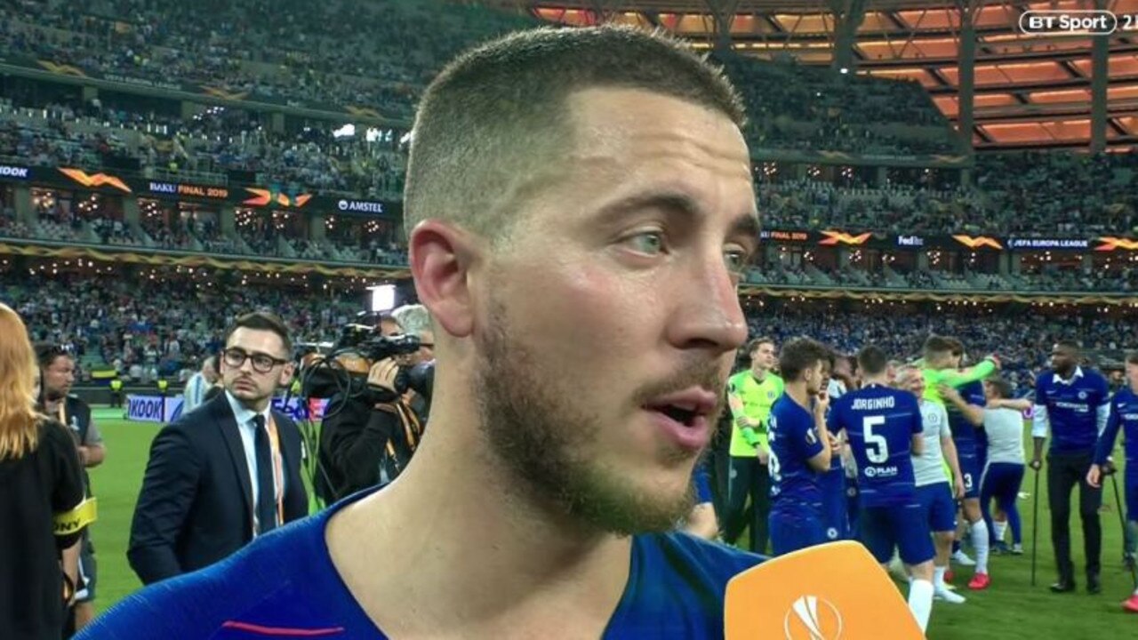 Eden Hazard all but confirmed his exit from Chelsea