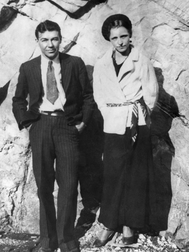 Bonnie Parker and Clyde Barrow. Picture: AFP 