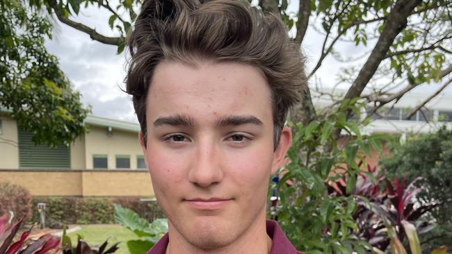 Sam Klotz is Bundaberg's best male rower in year-12. Picture: St Luke's Anglican School.