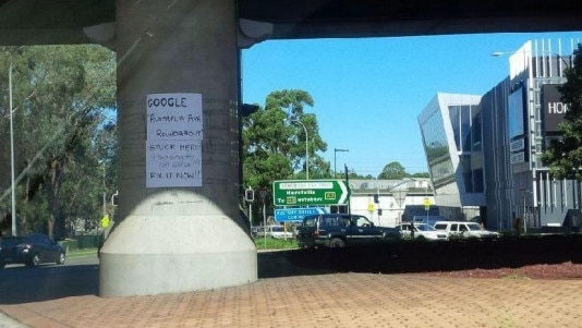 Australia Ave roundabout at Sydney Olympic Park. Picture: Supplied