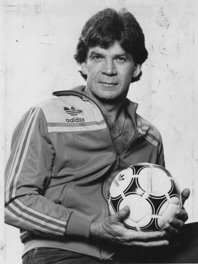 Former Socceroos player Johnny Warren will be honoured with a stand. Picture: Archive News Ltd