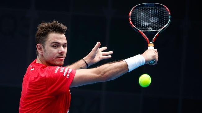 Stan Wawrinka has made it to the Australian Open, but some worrying claims are casting doubt on his ability to go far in the tournament. (Photo by Scott Barbour/Getty Images)