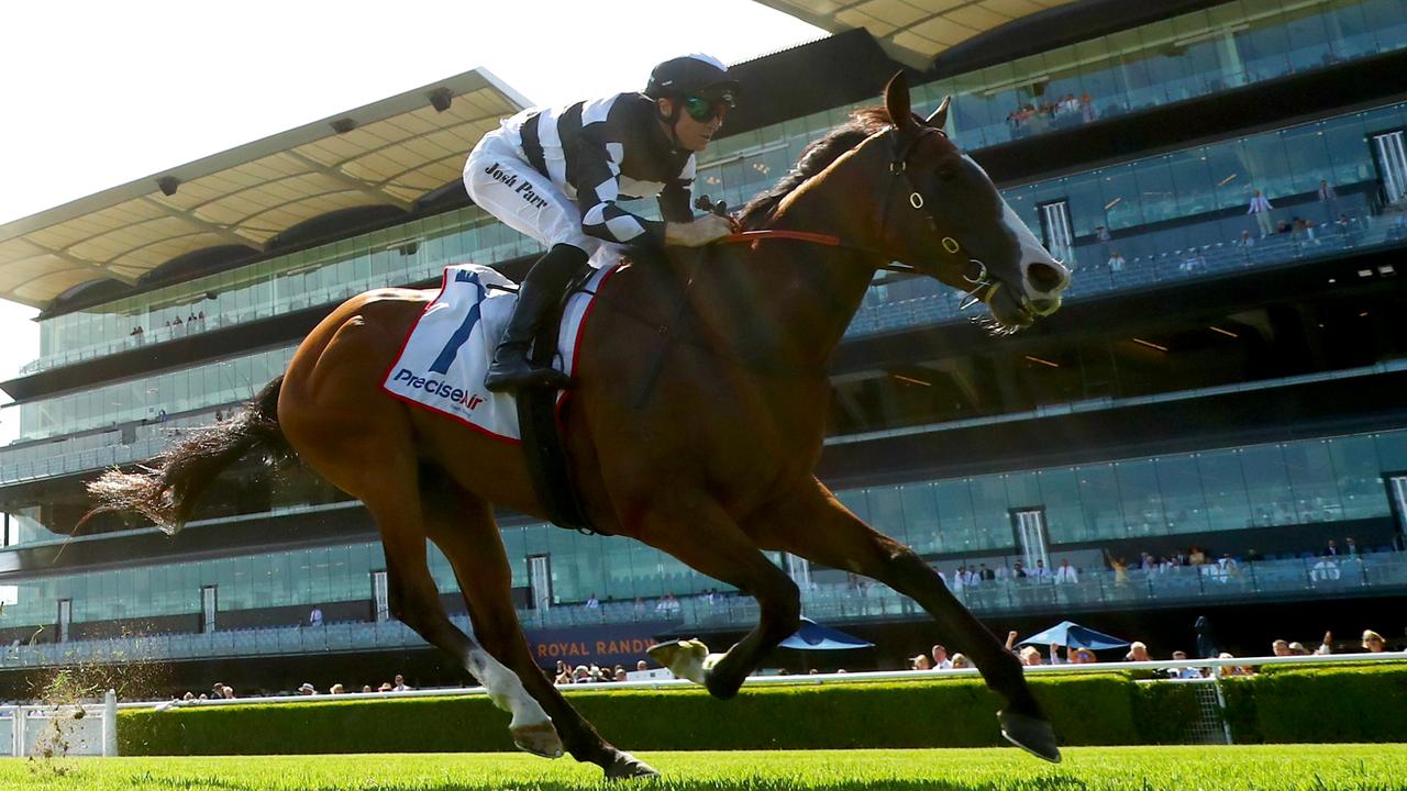 Josh Parr gets Disneck home at Randwick on Saturday. Picture: Jeremy Ng / Getty Images