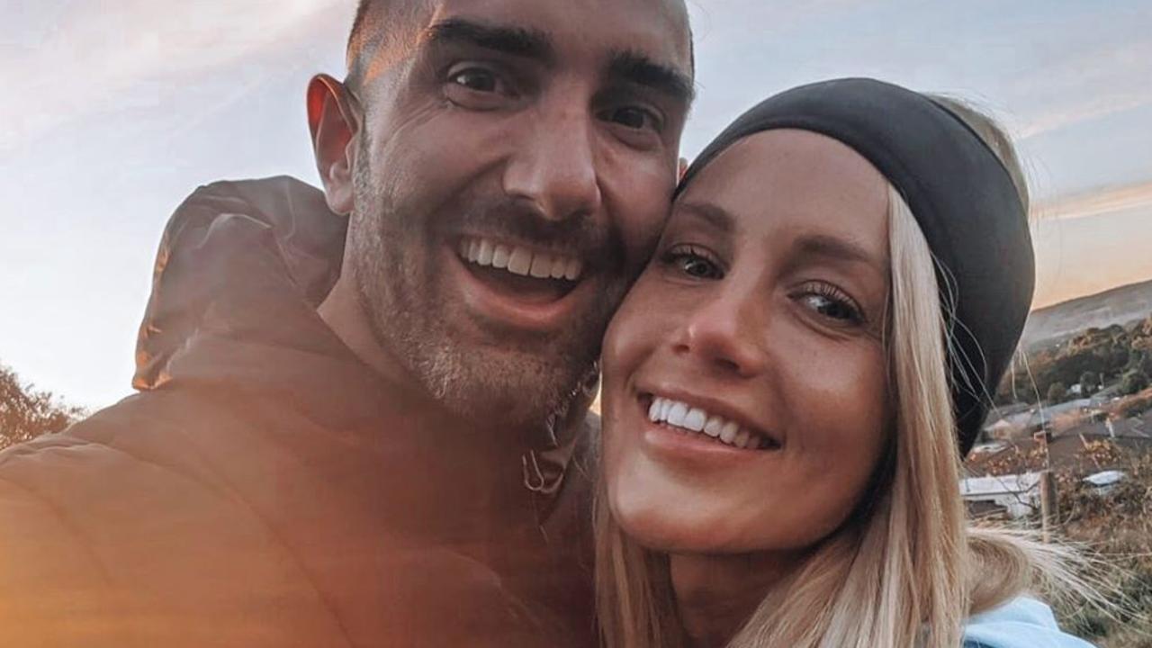 The Bachelorette couple Ali Oetjen and Taite Radley met in 2018. Picture: Instagram