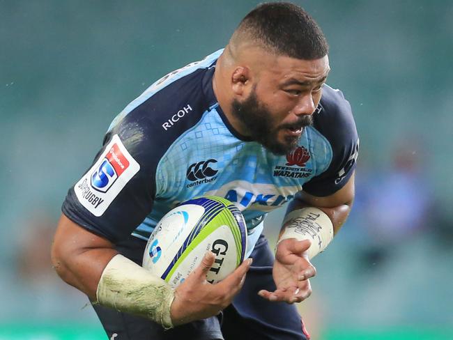 Tolu Latu has been the sole shinning light for the Waratahs this season. Picture: Mark Evans