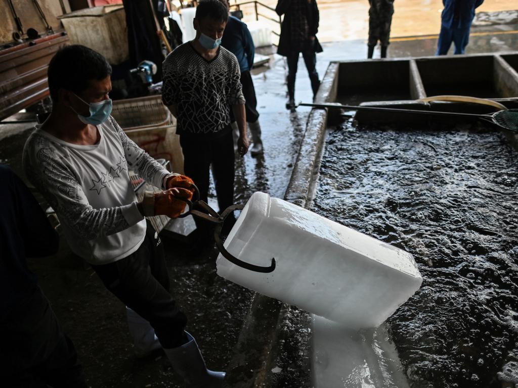 China's ‘wet’ markets have gained a bad international reputation as many believe the COVID-19 virus emerged from one of these markets in Wuhan. Picture: Hector Retamal/AFP