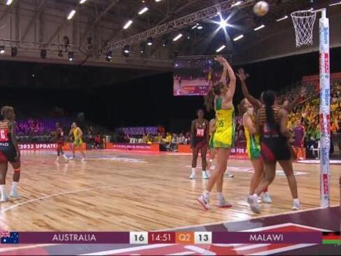 Netball World Cup: Australia v Malawi