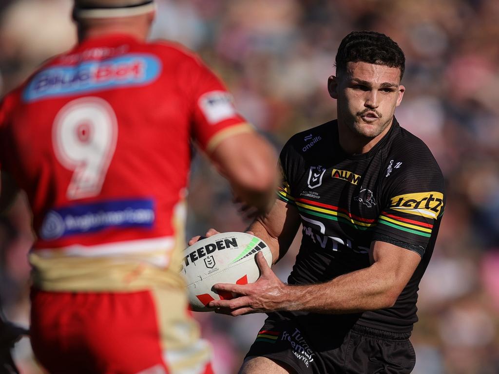 Nathan Cleary will drop to a bargain price. Picture: Jason McCawley/Getty Images