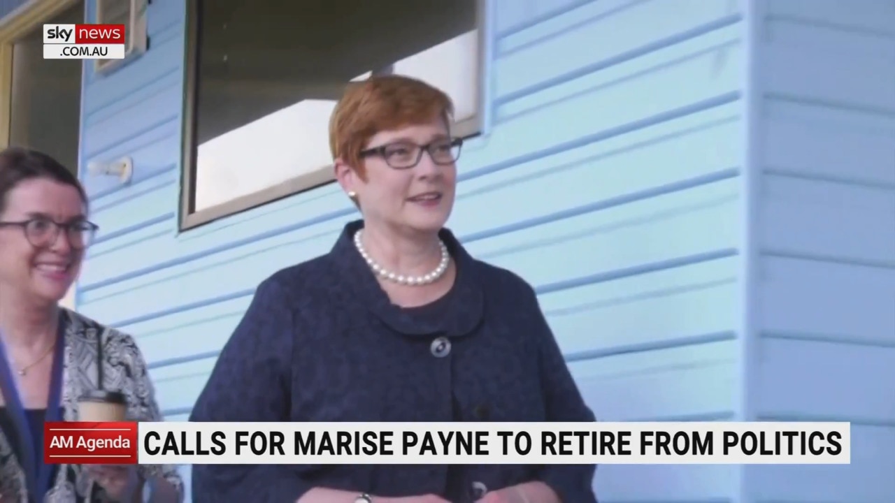 Marise Payne under pressure to retire from Senate