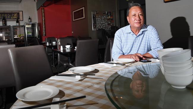 Noodle House owner Nelson Jong in his restaurant. Picture: Katrina Bridgeford.