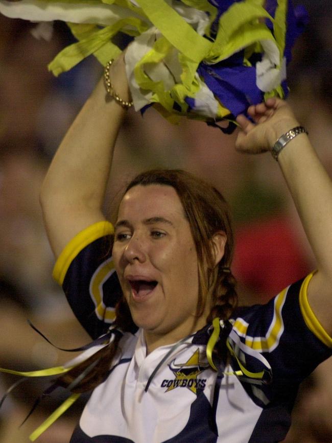 North Queensland Cowboys v Brisbane Broncos at Dairy Farmers Stadium,Townsville. Picture: Stewart McLean