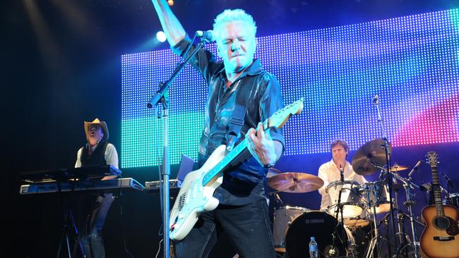 The crowd at the Bundaberg festival will no doubt be singing along to Icehouse’s Great Southern Land. Picture by Tony Mott.