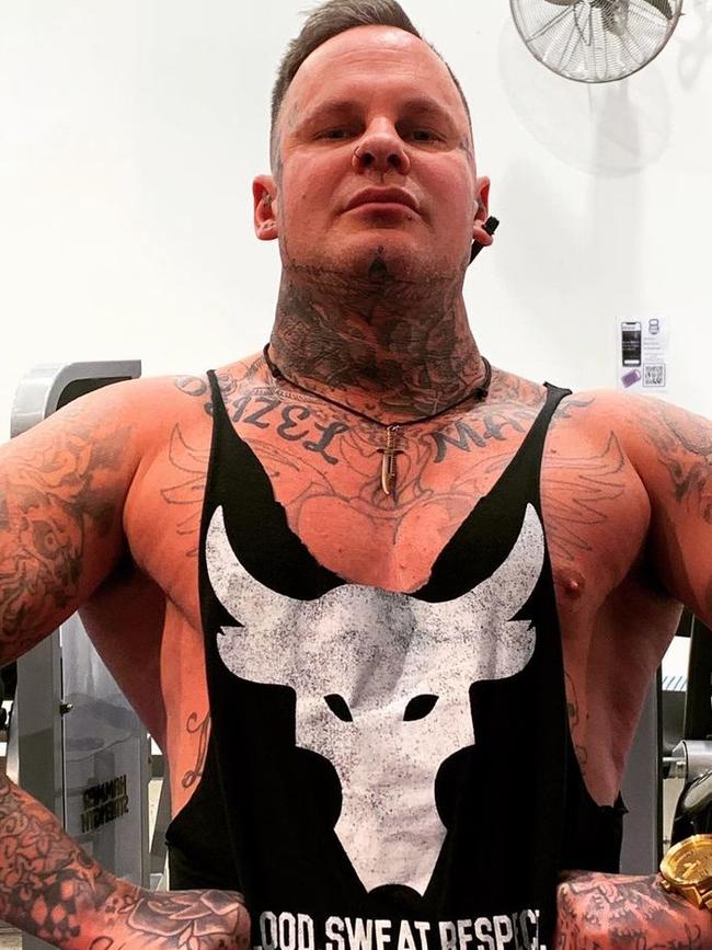 Geelong's most ripped bodies - Scott Harders. Picture: Instagram