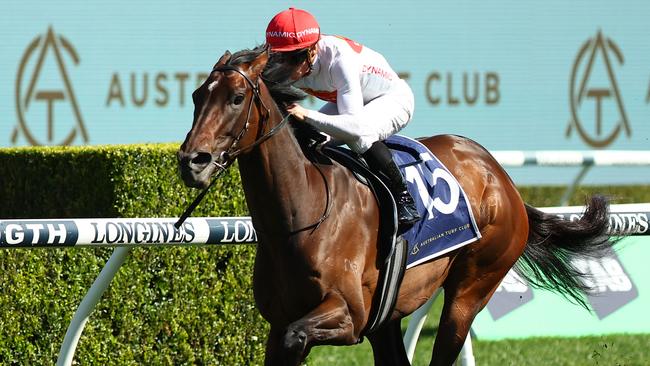 I Am Me will get her chance to put herself in The Everest frame at Royal Randwick. Picture: Jeremy Ng/Getty Images