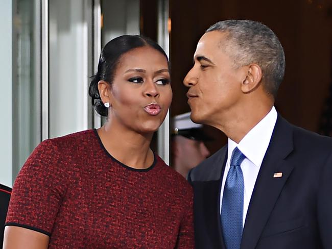 Michelle Obama and Barack Obama have been married since 1992. Picture: AFP