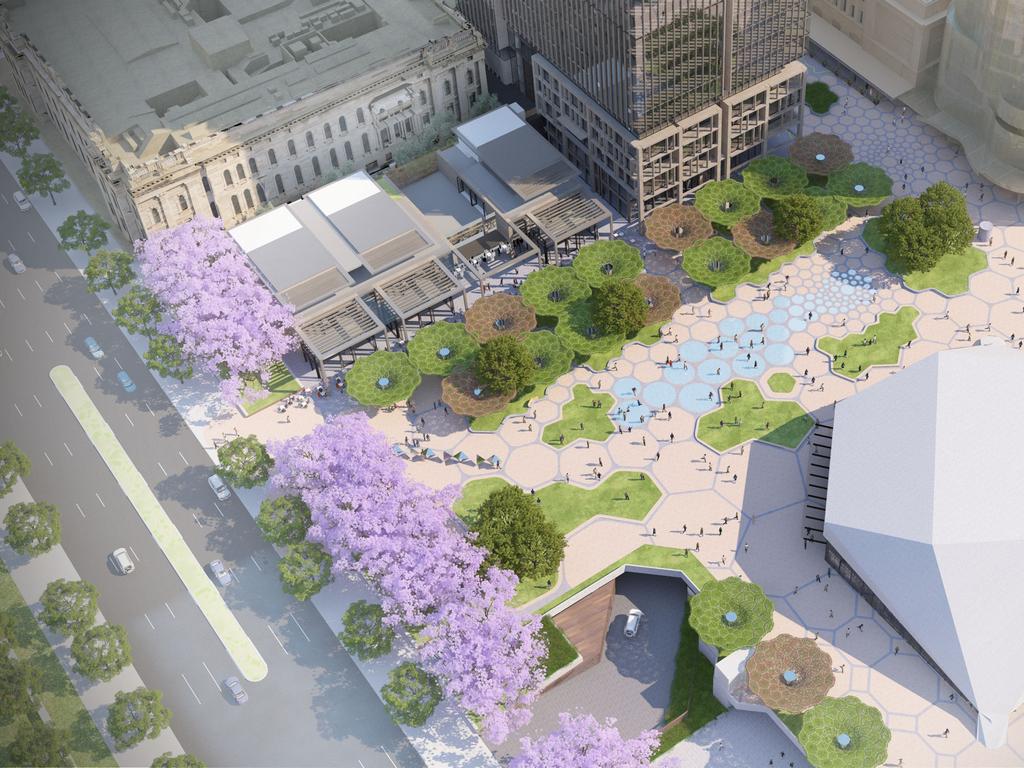 May 2016 - An artist’s impression of the Festival Plaza redevelopment.