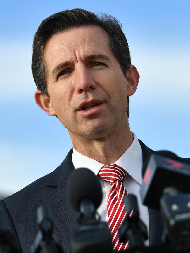 Simon Birmingham. Picture: AAP