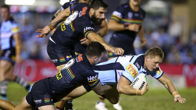 Cronulla’s young talent has thrived in 2019. (Photo by Jason McCawley/Getty Images)