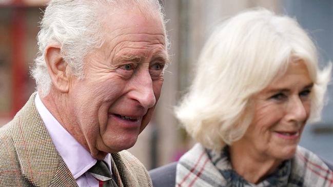 Charles is protective of Camilla. Picture: Andrew Milligan/AFP