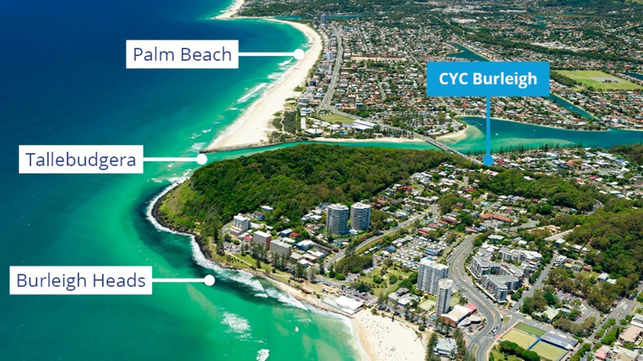 Gold Coast Property Burleigh Headland Cyc Campsite Revealed Gold