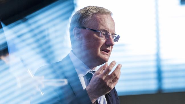 RBA governor Philip Lowe may soften his language about the need for multiple further rate rises in the months ahead. Picture: Brent Lewin/Bloomberg via Getty Images