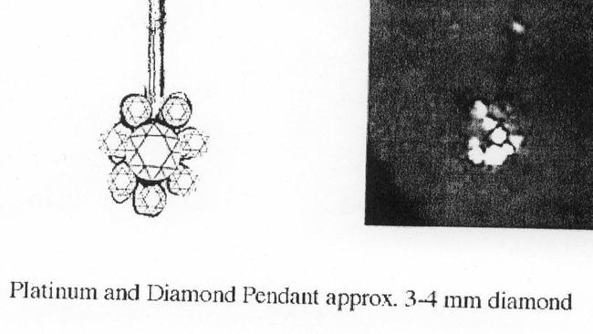 Some of murder victim Joan Pitt’s missing jewellery.