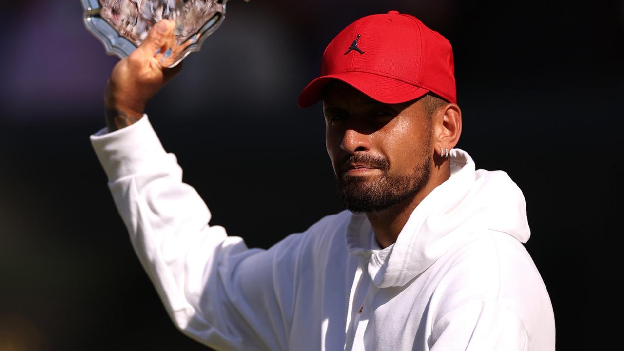 Wimbledon 2022: Nick Kyrgios red cap, dress code, reaction, fine, video ...